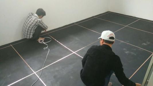 环氧防静电铜箔铺设